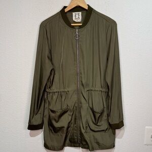 PPLA Utility Jacket in army green size medium